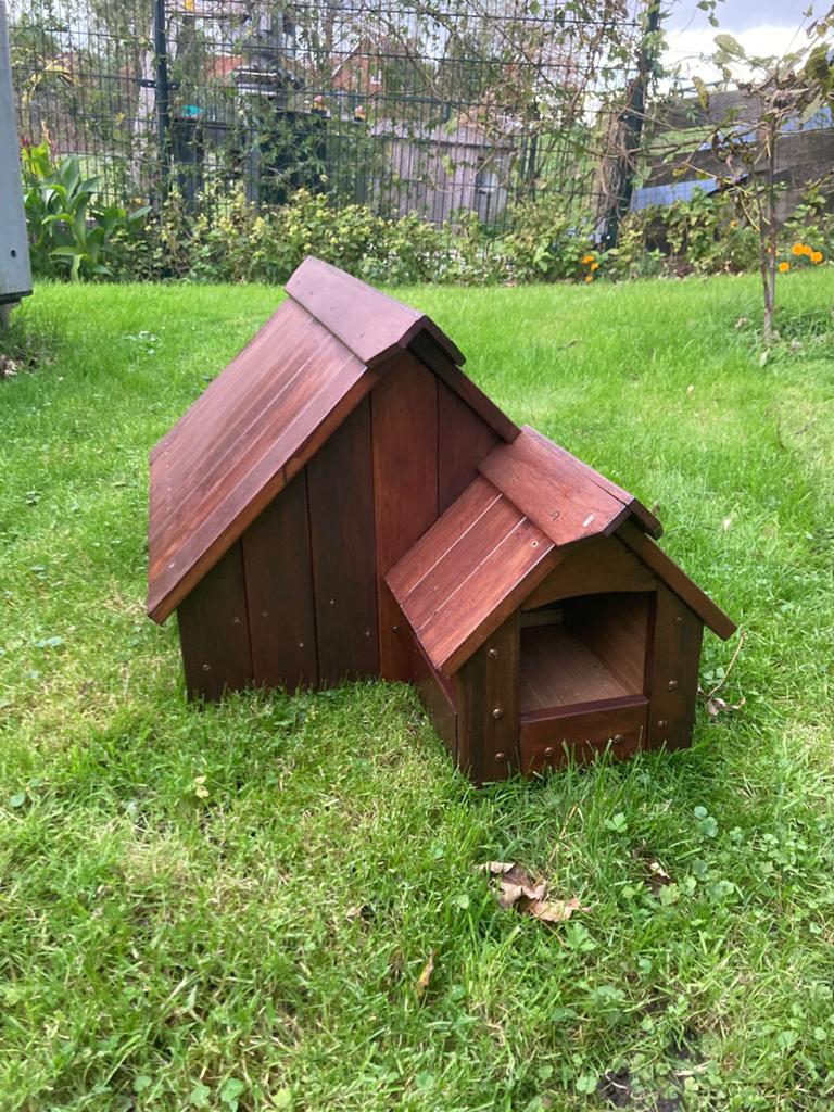 Handgemaakte egel villa 🦔, Dieren en Toebehoren, Ophalen, 65 tot 100 cm, Hondenhok, Zo goed als nieuw