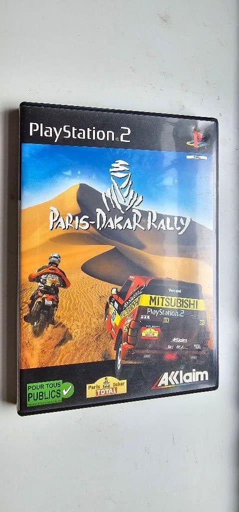 Paris-Dakar Rally PS2, Spelcomputers en Games, Games | Sony PlayStation 2, Gebruikt, 1 speler, Racen en Vliegen, Eén computer