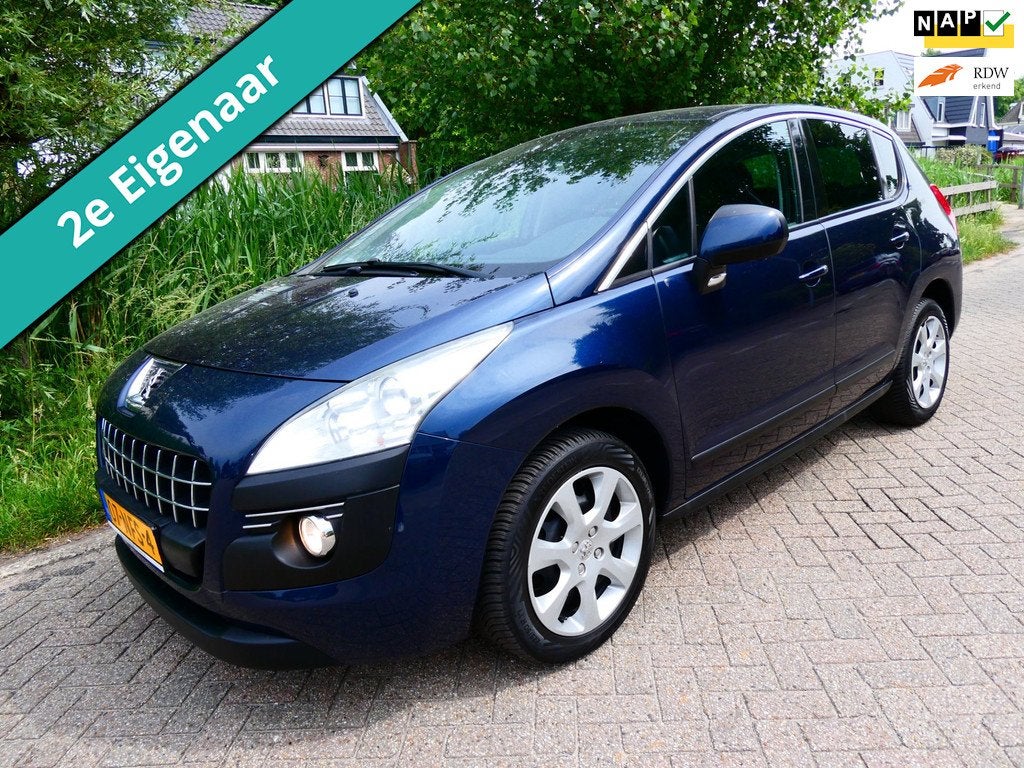 Peugeot 3008 1.6 VTi ST 120pk 2e eig. Clima Cruise Hoge inst, Auto's, Stof, Gebruikt, 4 cilinders, Blauw