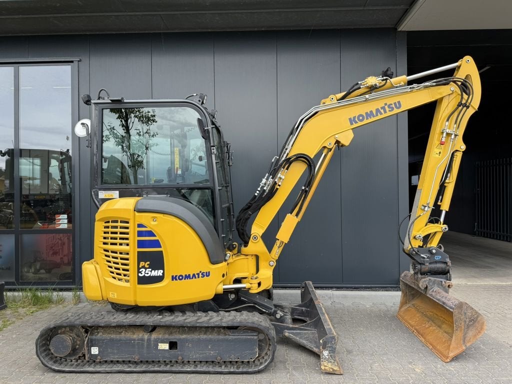 Komatsu PC35MR-5 + Kantelstuk CW05 (Airco) 2022, Graafmachine