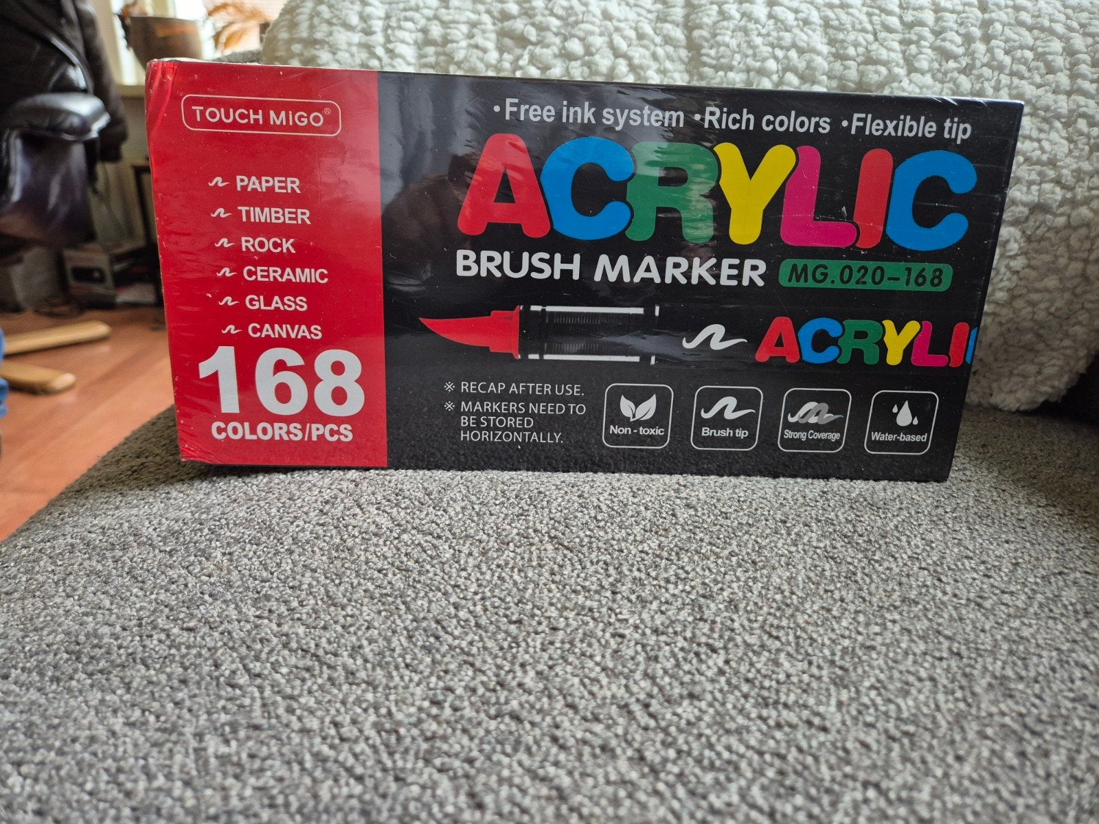 Acryl Brush Markers - 168 kleuren, Ophalen of Verzenden
