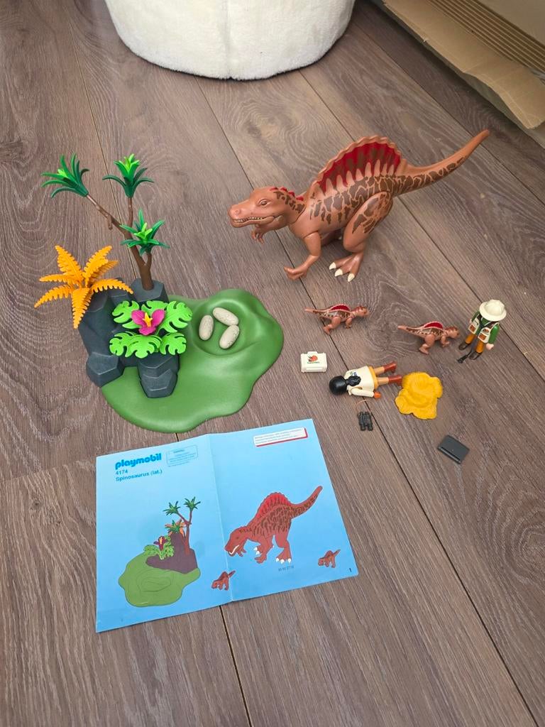 Playmobil Spinosaurus set, Ophalen of Verzenden, Gebruikt
