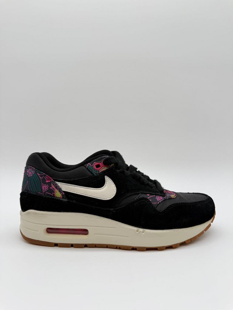 Nike Air Max 1 Aloha Black (white swoosh) - Maat 36, ., Zwart, Ophalen of Verzenden, Sneakers of Gympen