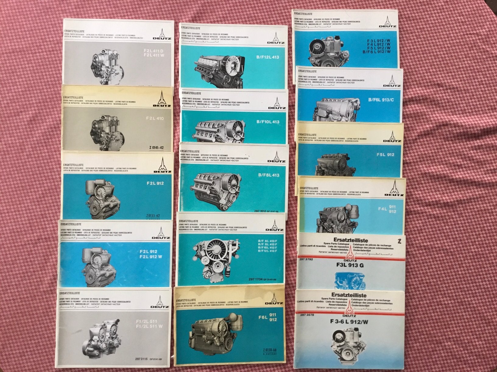 Deutz onderdelen catalogus, Ophalen
