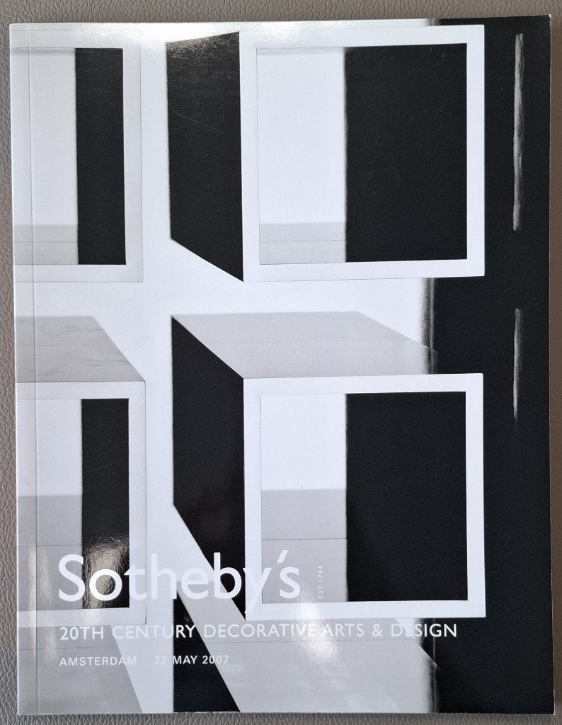 Sotheby’s Amsterdam 20th century decorative arts and design, Boeken, Ophalen of Verzenden, Gelezen, Overige onderwerpen