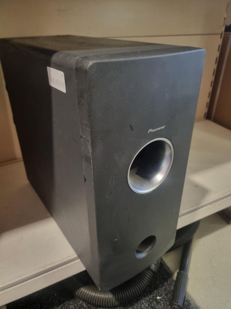 Pioneer subwoofer dv1000sw, Ophalen