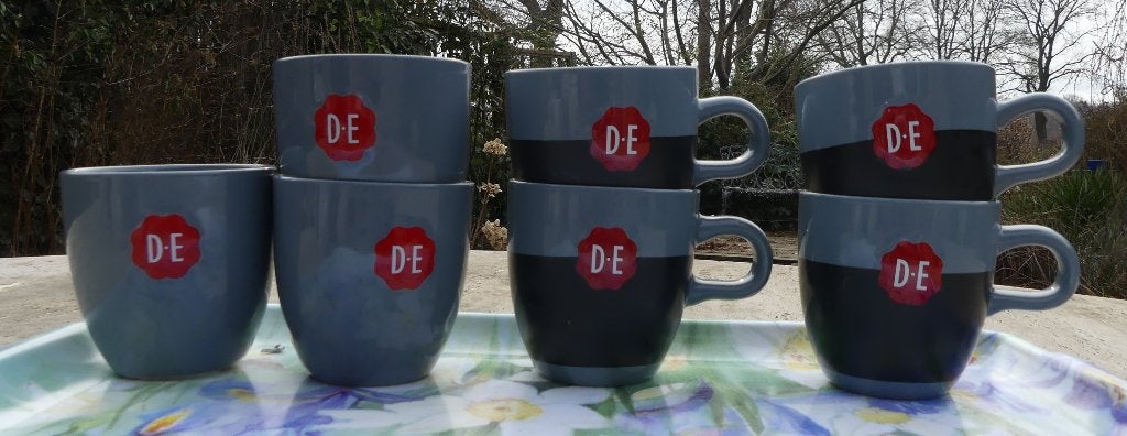 Serie Grote Douwe Egberts Mokken, Overige merken, Klassiek, Nieuw, Porselein