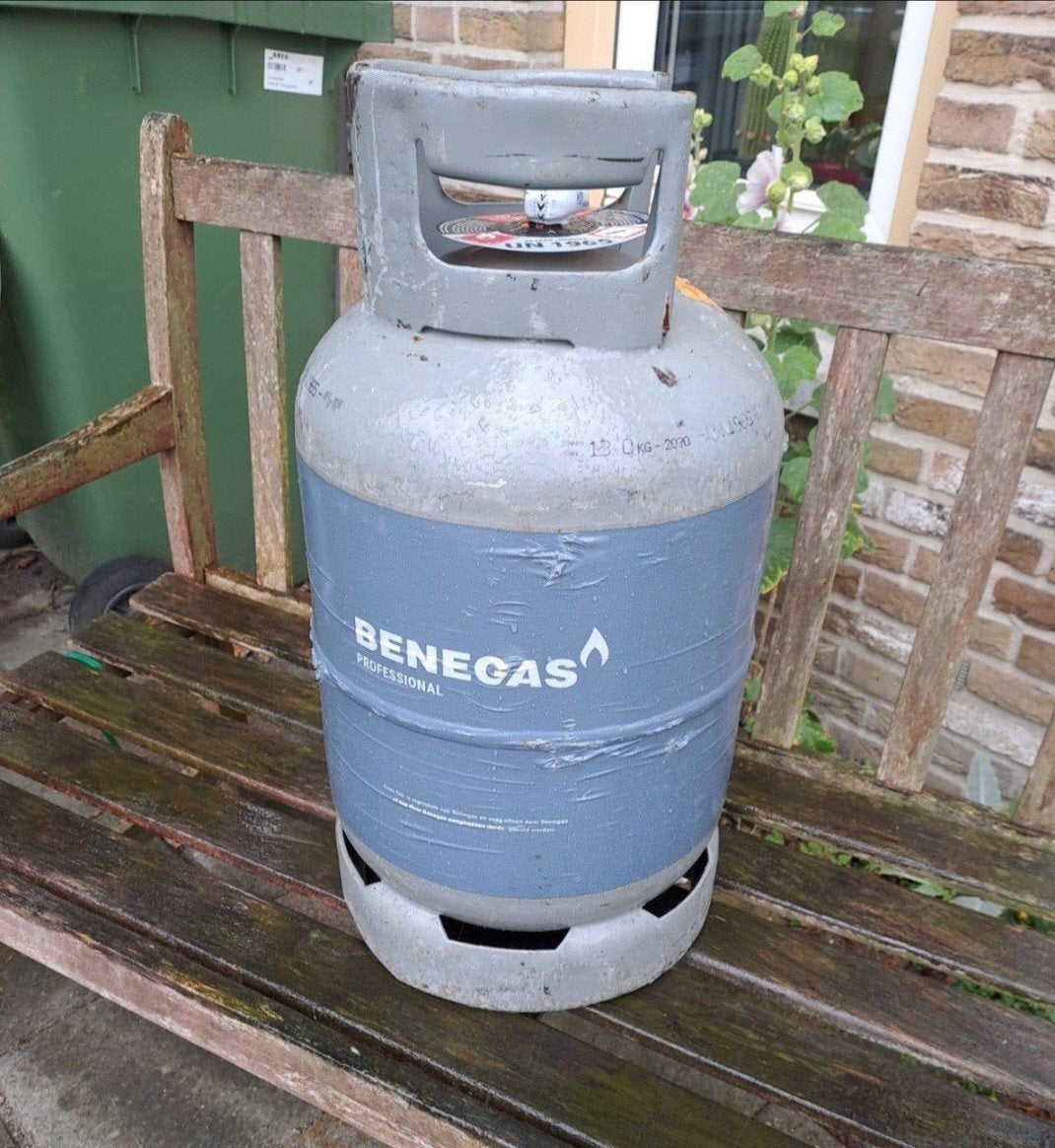 Gasfles nieuw/ vol 10.5 kilo INRUIL lege gasfles in overleg, Ophalen, Nieuw