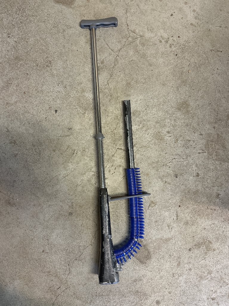 tackerklem vloerverwarming, Ophalen, Gebruikt