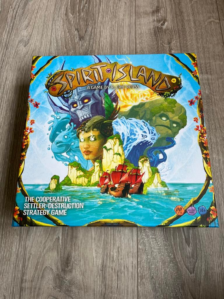 Spirit Island inclusief vette extras, Hobby en Vrije tijd, Gezelschapsspellen | Bordspellen, Een of twee spelers, Ophalen of Verzenden