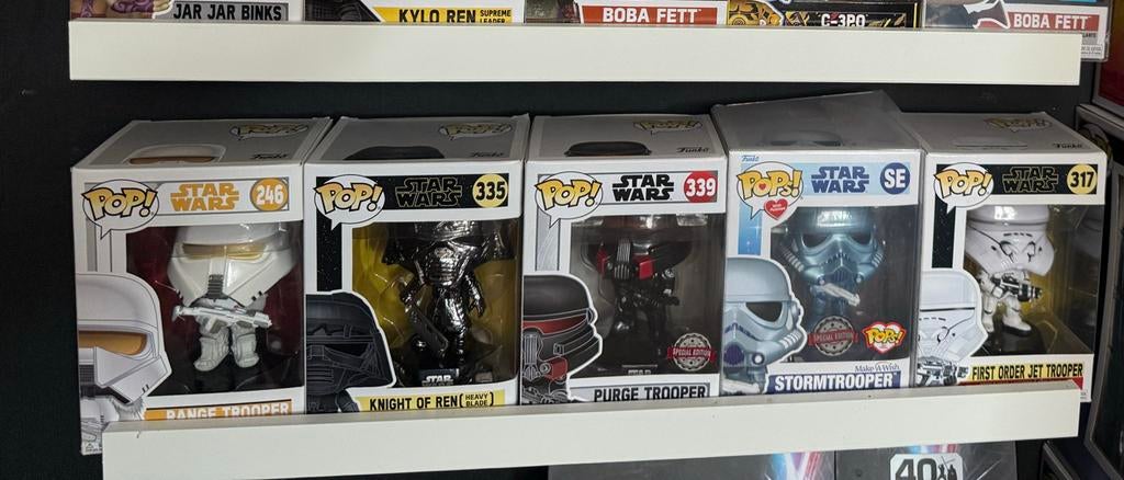 Star Wars Funko Pop! Hera, Troopers en Knight of Ren, Ophalen of Verzenden, Zo goed als nieuw