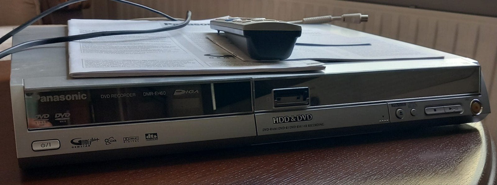Panasonic DMR-EH60 DVD Recorder met HDD, Gebruikt, Panasonic, Met harddisk, Dvd-recorder