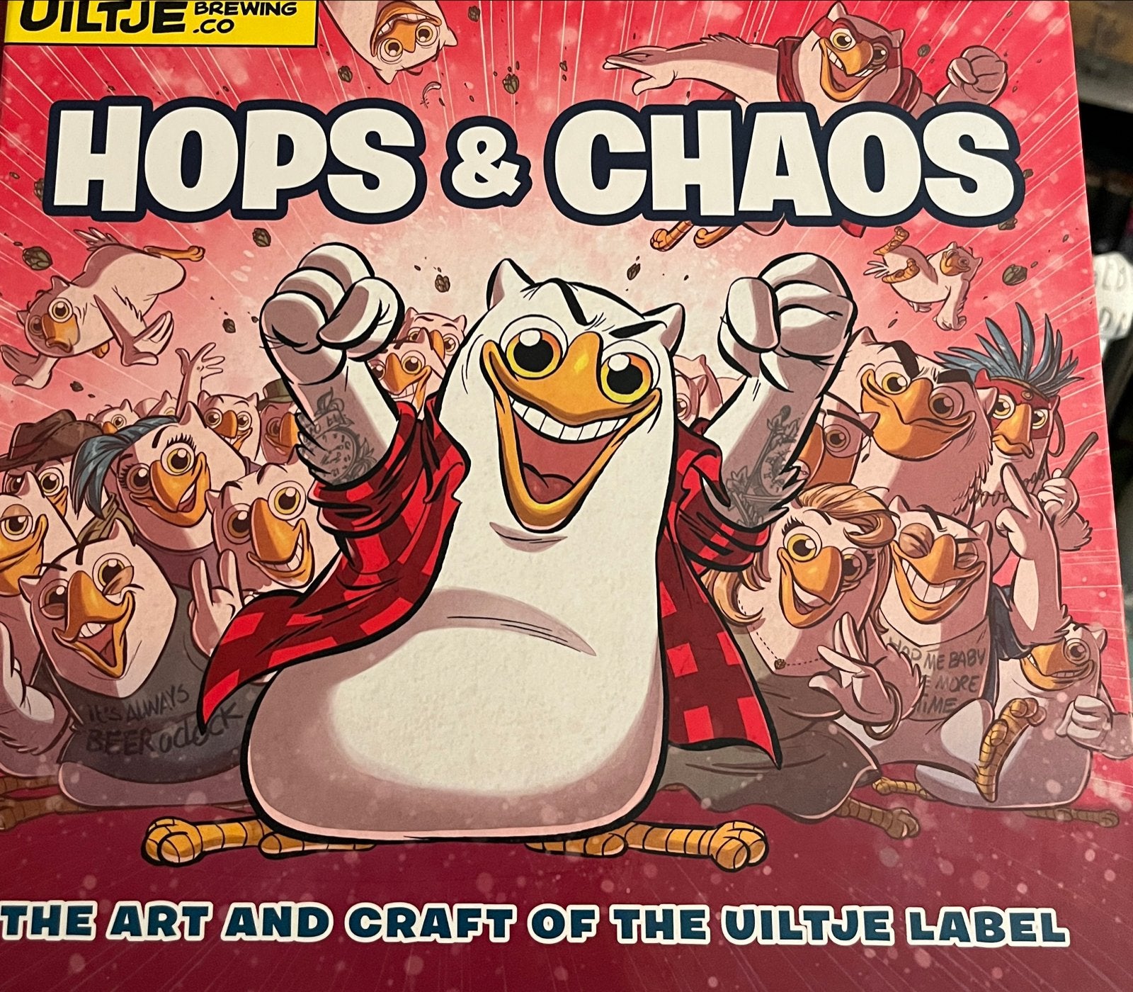 Hops & Chaos: The Art and Craft of The Uiltje Label, Ophalen of Verzenden, Zo goed als nieuw, Nederland