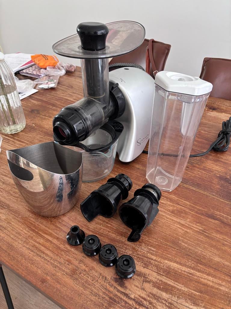 Sana Juicer by Omega EUJ-707 - Compleet en in goede staat, Ophalen of Verzenden, Zo goed als nieuw