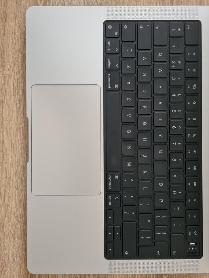 Topcase met toetsenbord NL (zilver) voor MacBook Pro 14-inch, Ophalen of Verzenden