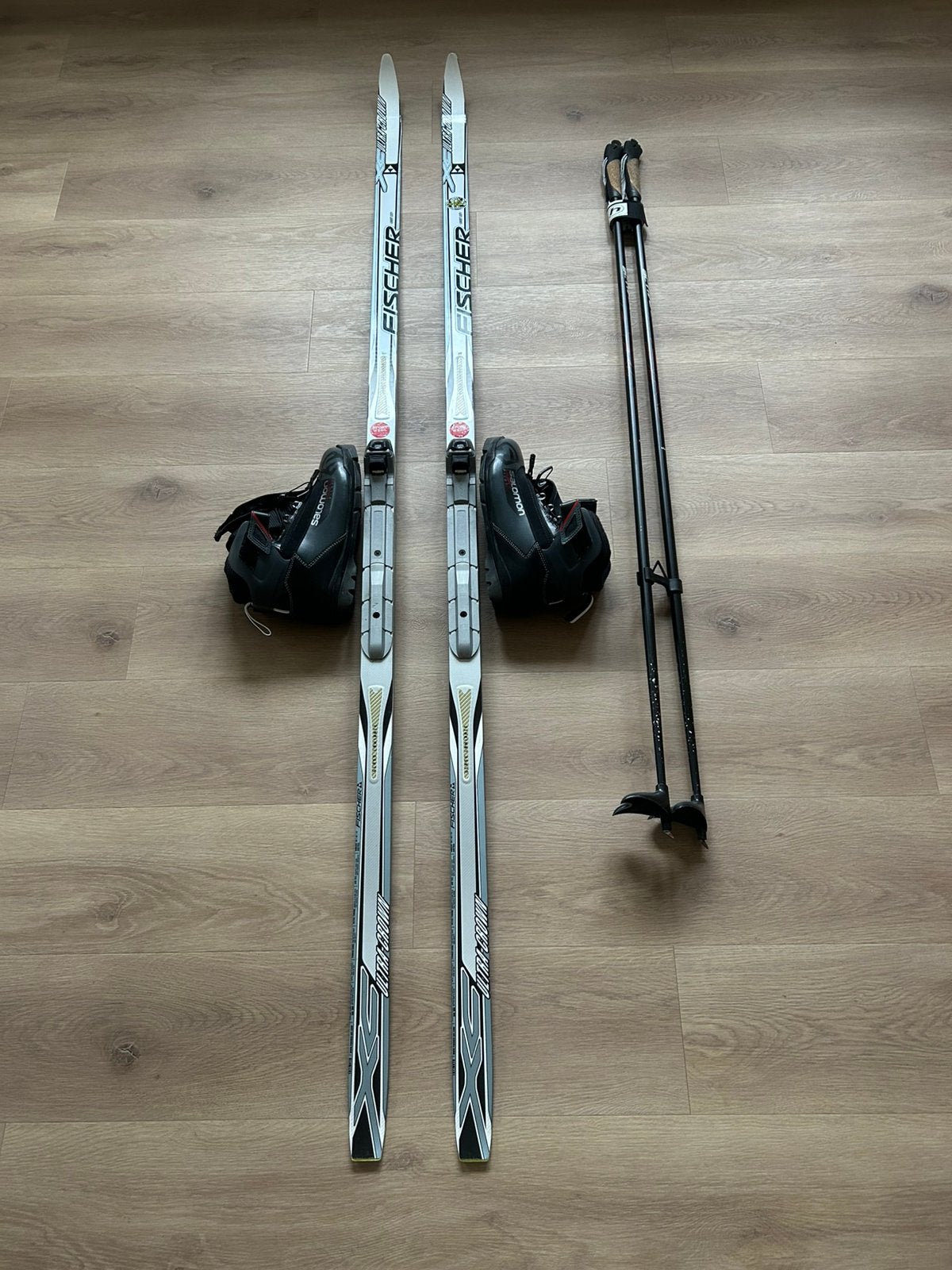 Langlaufset, Ophalen, Ski's, Fischer, Gebruikt