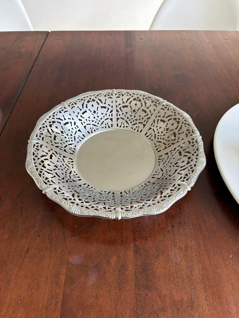 Broodmandje Alfra Alessi 18/10 RVS - Vintage Design, Overige materialen, Gebruikt, Mand, Rond