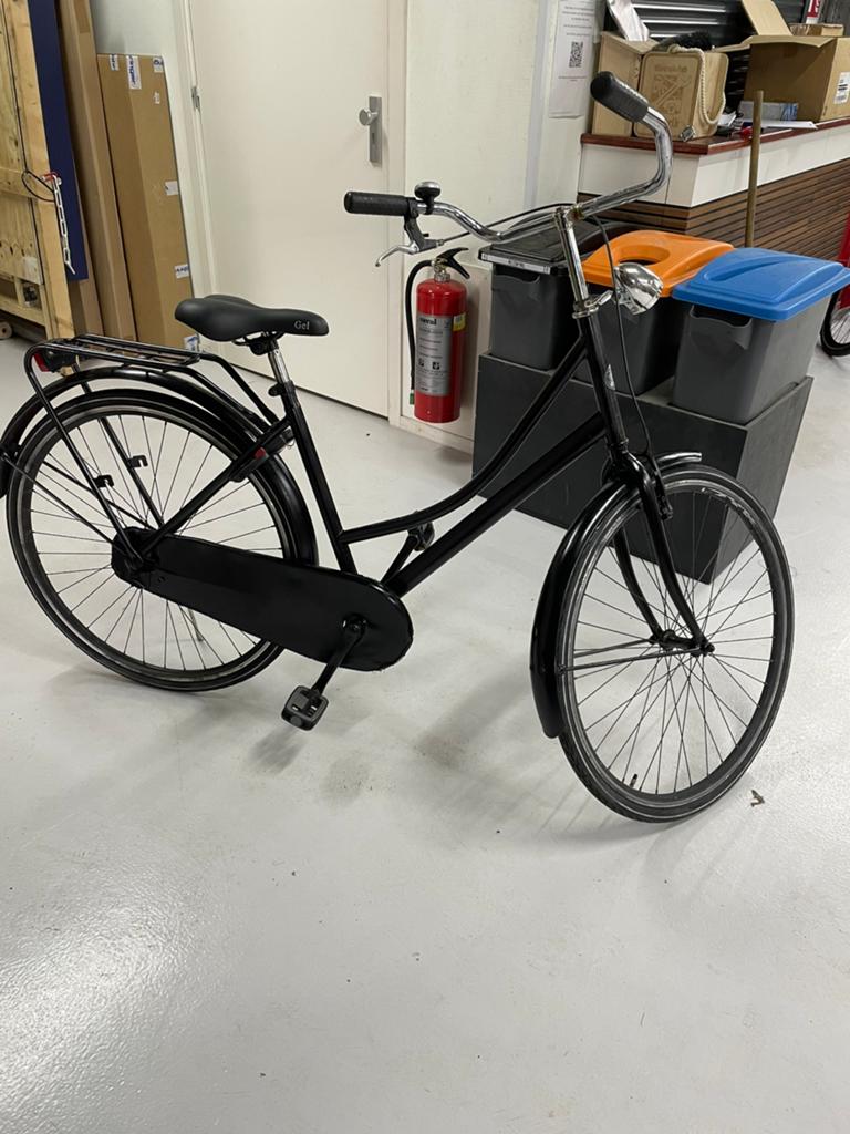 Mooie OMA fiets met frame 50 cm en wielmaat 26 inch., 47 tot 51 cm, Ophalen, Terugtraprem, Jaren '60 of nieuwer