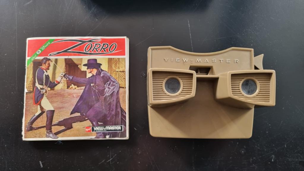 Vintage View-Master uit de jaren '70 met Zorro schijf, Ophalen of Verzenden
