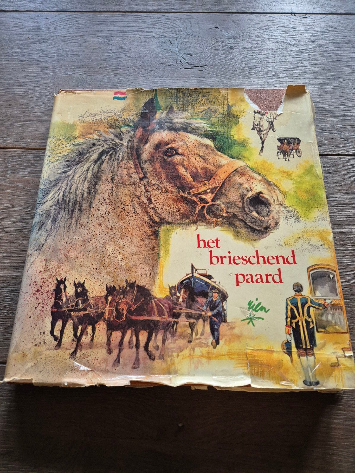 rien poortvliet het brieschendpaard, Ophalen of Verzenden, Gelezen