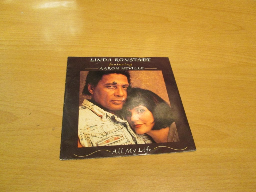 Linda Ronstadt Featuring Aaron Neville - All My Life / Shatt, Ophalen of Verzenden, Gebruikt, Pop
