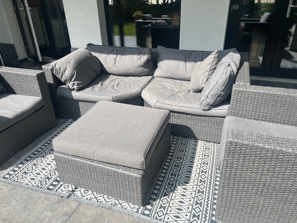 lounge set, Ophalen, 4 zitplaatsen, Loungeset, Wicker