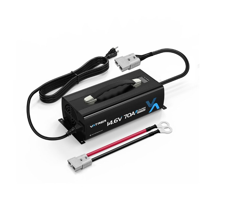 Vatrer 14.6V 70A LiFePO4  Snellader 12V Lithium Accu's, Caravans en Kamperen, Camper-accessoires, Nieuw, Verzenden