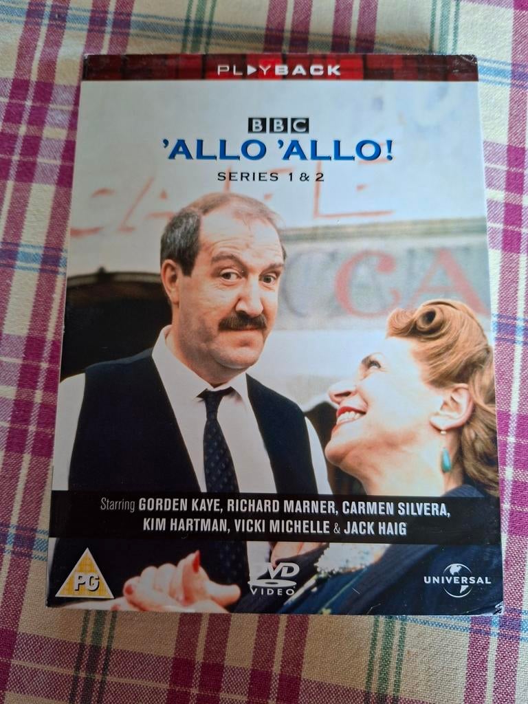 BBC 'Allo 'Allo! Series 1 & 2 DVD Boxset, Cd's en Dvd's, Dvd's | Tv en Series, Alle leeftijden, Boxset, Ophalen of Verzenden, Zo goed als nieuw