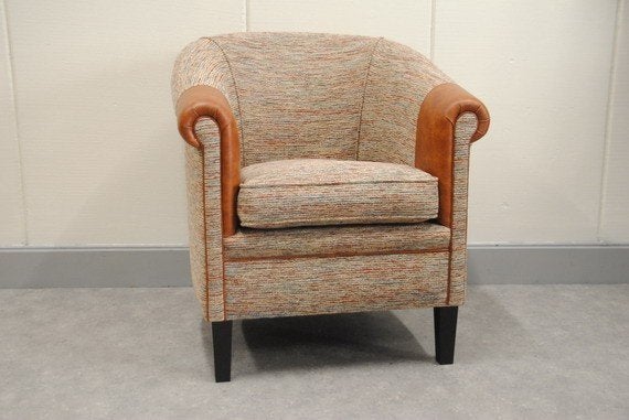 fauteuil, Huis en Inrichting, Fauteuils, Nieuw, Leer, Stof, 75 tot 100 cm, 75 tot 100 cm, Ophalen