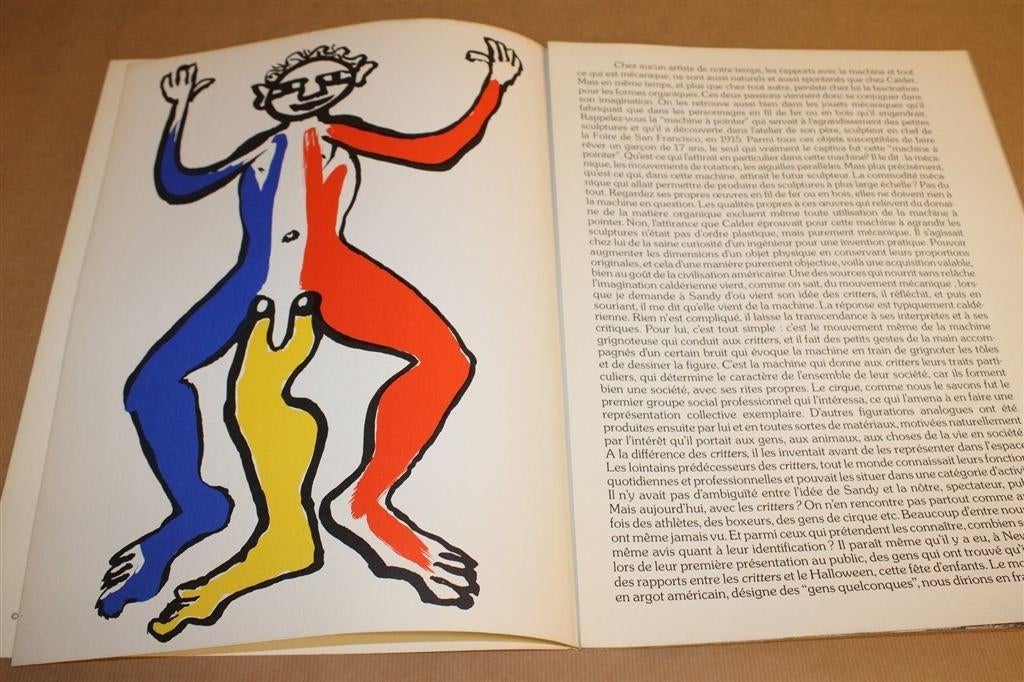 Kunstuitgave Derrière Le Miroir. Calder. Zeldzaam. 19675., Ophalen of Verzenden, Gelezen