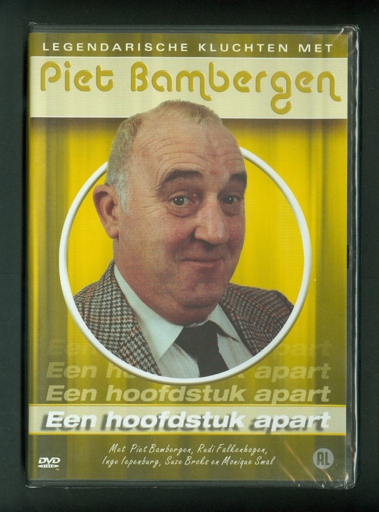 DVD Klucht Piet Bambergen Een Hoofdstuk Apart Blijspel NIEUW, Cd's en Dvd's, Alle leeftijden, Ophalen of Verzenden, Nieuw in verpakking