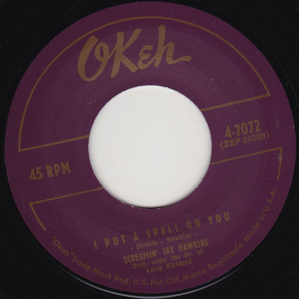 Screamin' Jay Hawkins - I Put A Spell On You 7", 7 inch, Single, Ophalen of Verzenden, Pop