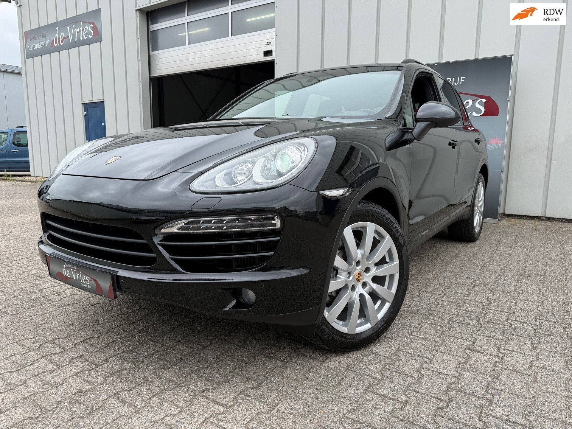 Porsche Cayenne 3.0 D / Airco / Navi / Stoelver / Memory Sto, Auto's, Automaat, Gebruikt, 255 €/maand, Leder en Stof