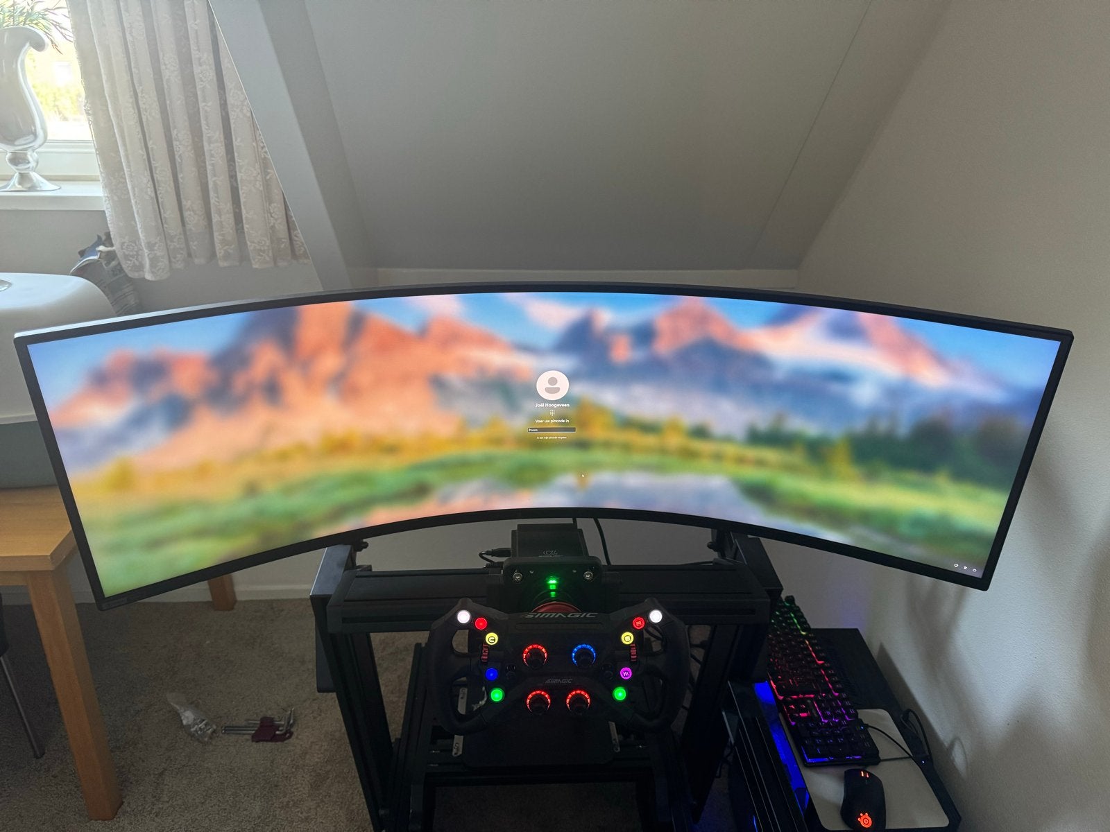 Samsung odyssey neo g9 49 inch curved LS49AG95, Curved, VA, 201 Hz of meer, Minder dan 1 ms