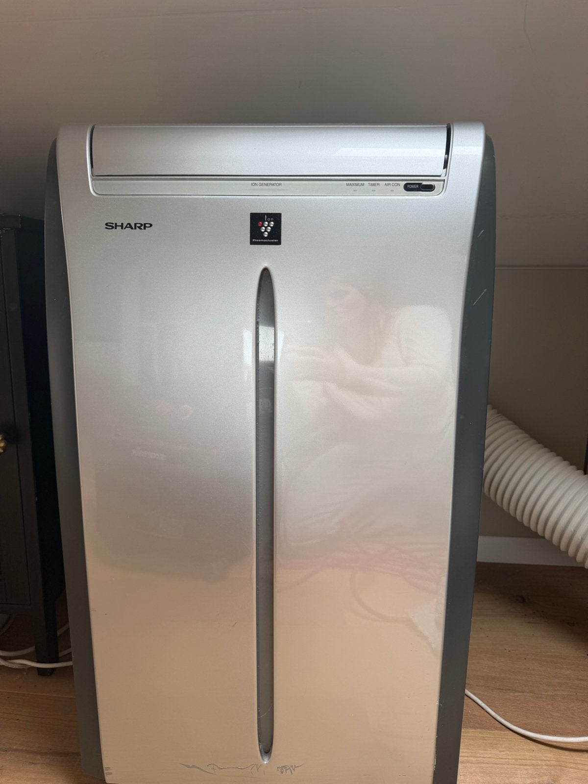 Sharp Mobiele Airco CV-P10PR - Koelen en Ontvochtigen, Ophalen, Gebruikt, Minder dan 60 m³, 3 snelheden of meer
