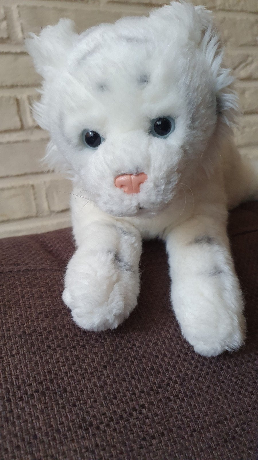 W.W.F knuffel witte tijger., Ophalen of Verzenden, Zo goed als nieuw, Tijger