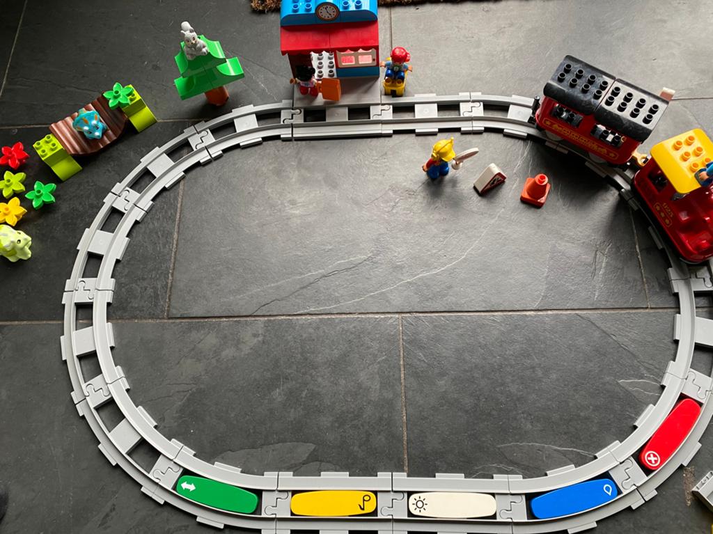 Duplo, Ophalen, Gebruikt, Inclusief extra onderdelen, Duplo