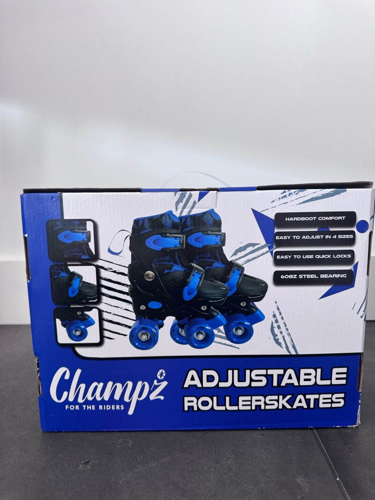 Champz verstelbare rolschaatsen - Zo goed als nieuw, Ophalen, Verstelbaar, Zo goed als nieuw, Kinderen