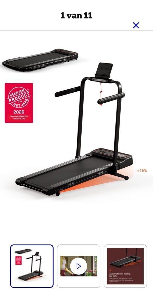Moovv SmartStep Pro v3 Incline, Ophalen, Nieuw, Loopband