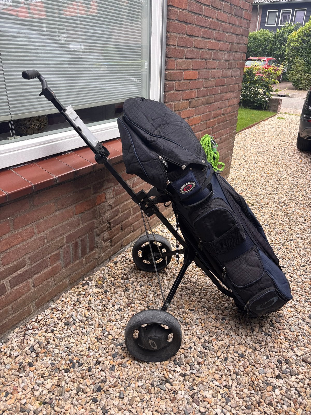 Dynatour Golfset met Golftas en Trolley, Ophalen, Gebruikt, Set, Overige merken