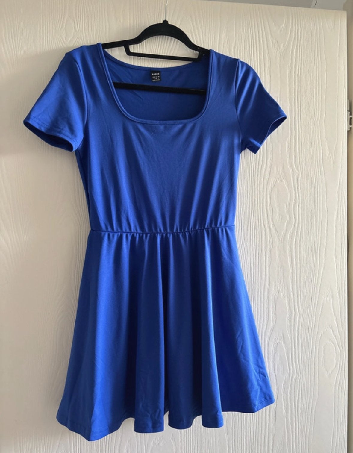 SHEIN blauwe jurk maat S, Kleding | Dames, Jurken, Blauw, Ophalen of Verzenden, Zo goed als nieuw, Maat 36 (S)