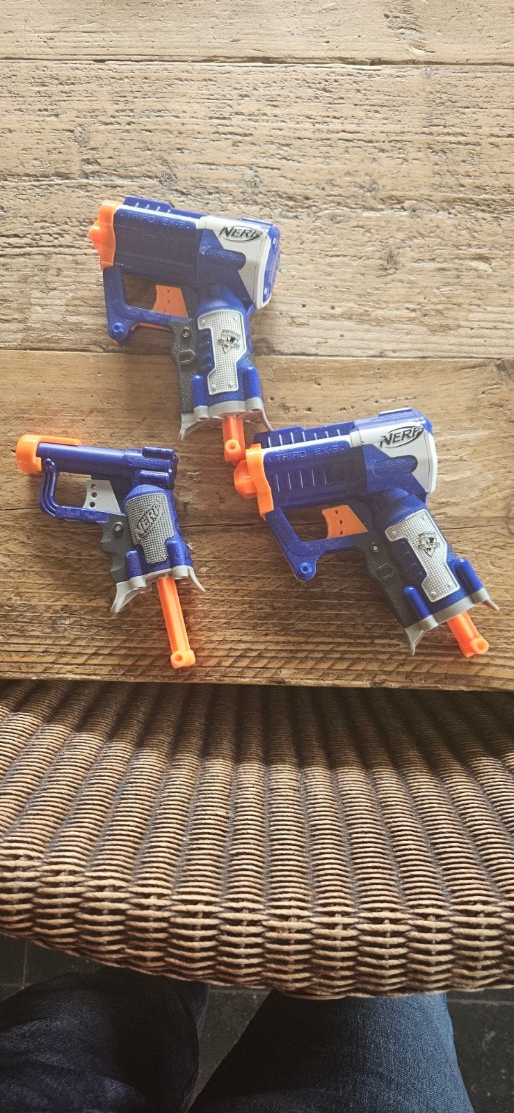 nerf pistooltjes, Ophalen of Verzenden, Zo goed als nieuw