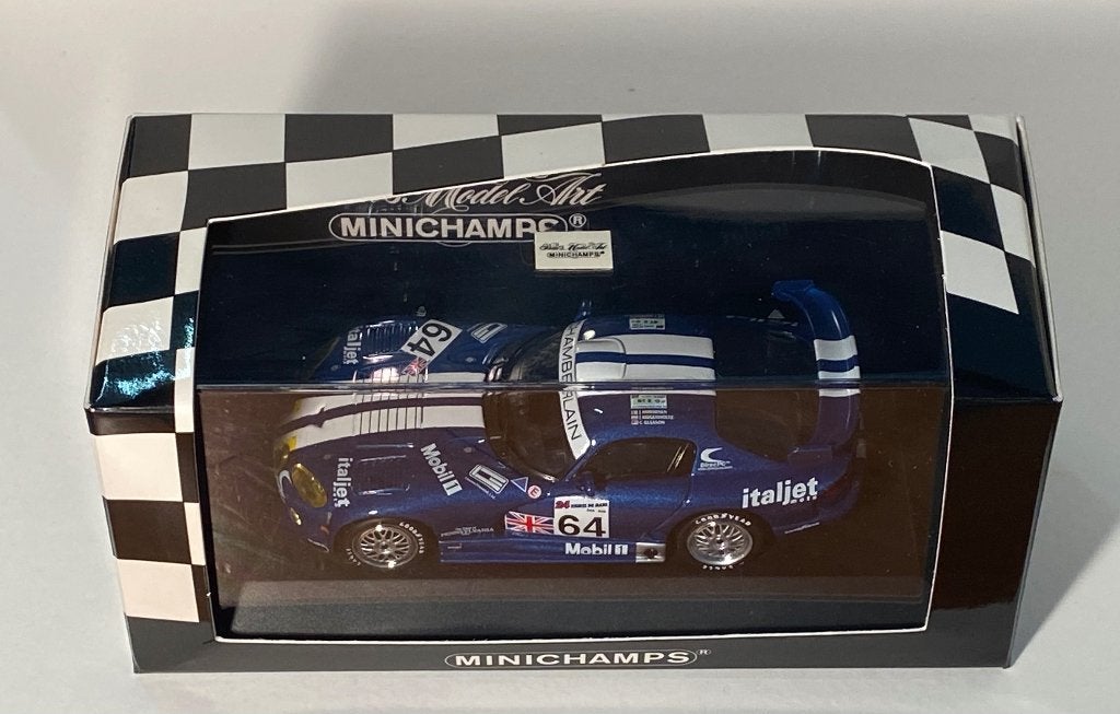 Dodge Viper GTS-R Le Mans 1997 Hugenholtz 1:43 Minichamps, Hobby en Vrije tijd, Modelauto's | 1:43, Ophalen of Verzenden, Nieuw