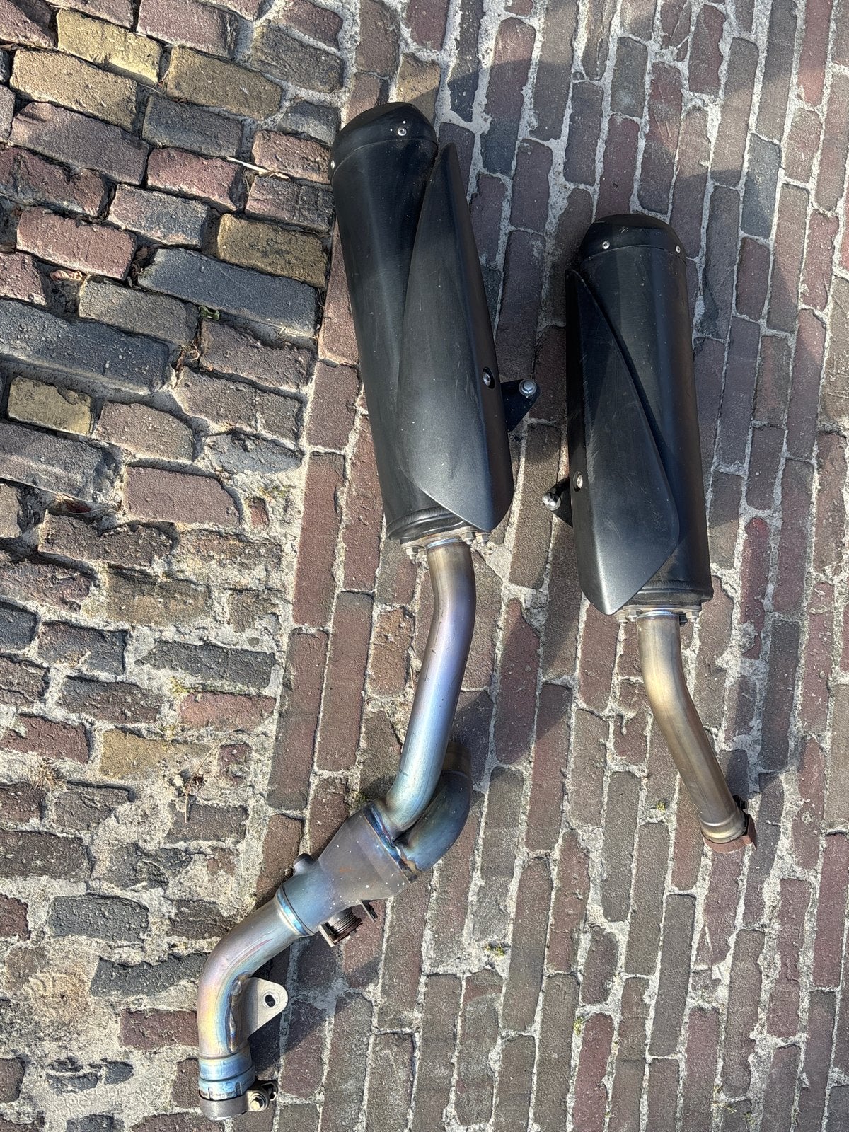 Originele uitlaat Kawasaki ZX10R bj. 2007, Ophalen, Gebruikt