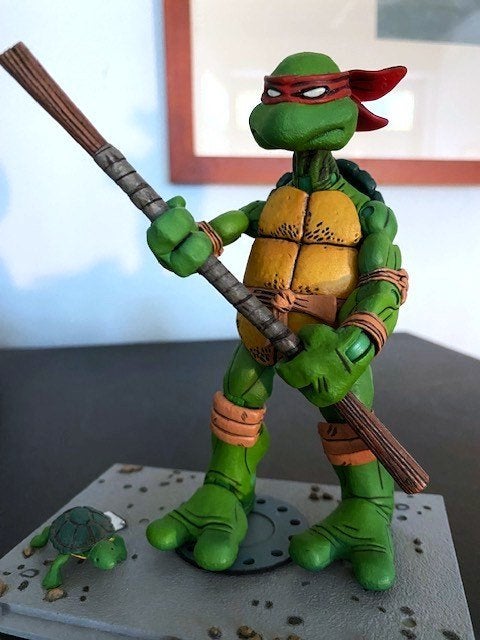 Donatello - Teenage Mutant Ninja Turtles - NECA / Mirage, Ophalen of Verzenden, Zo goed als nieuw