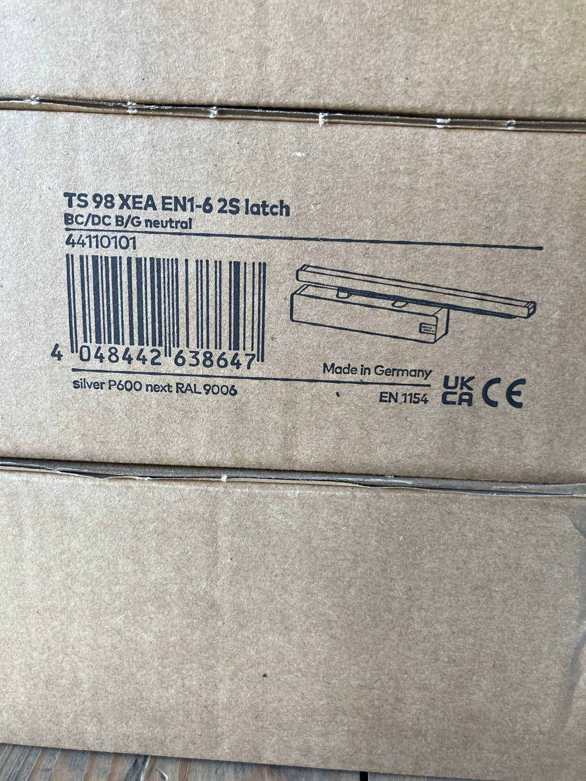 Dormakaba TS 98 XEA Deurdranger - Nieuw in doos, Ophalen of Verzenden, Nieuw, Overige materialen, Overige typen