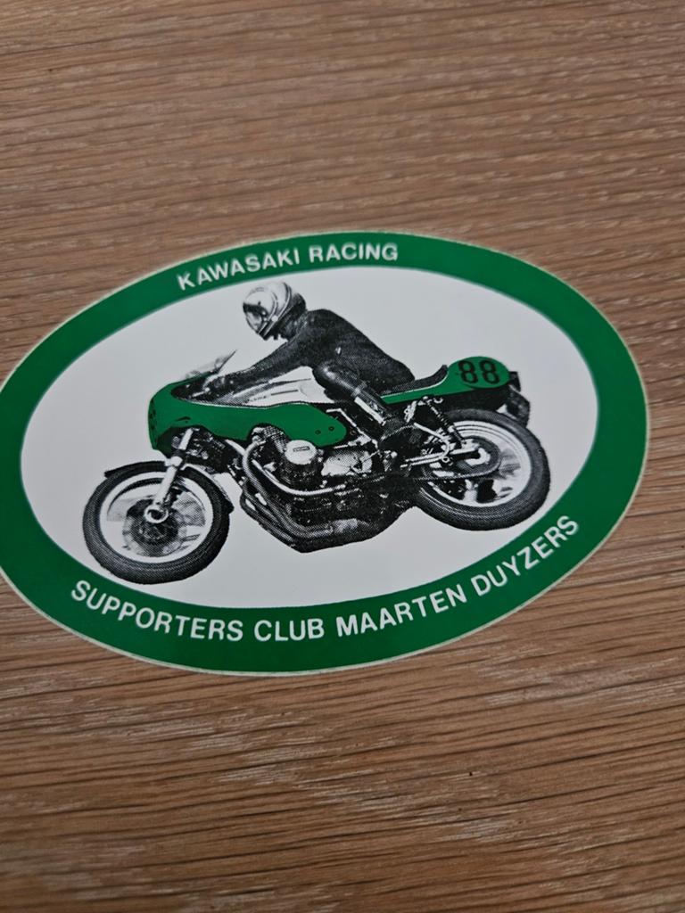 Kawasaki Racing Maarten Duyzers, Ophalen of Verzenden, Zo goed als nieuw