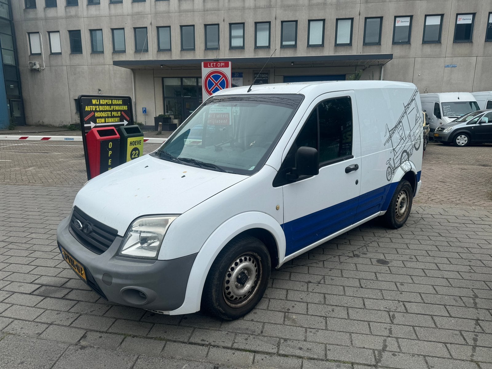 Ford Transit Connect 1.8 Tdci T200s 2010 EUR5 180dkm, Auto's, Voorwielaandrijving, Euro 5, Stof, 74 pk