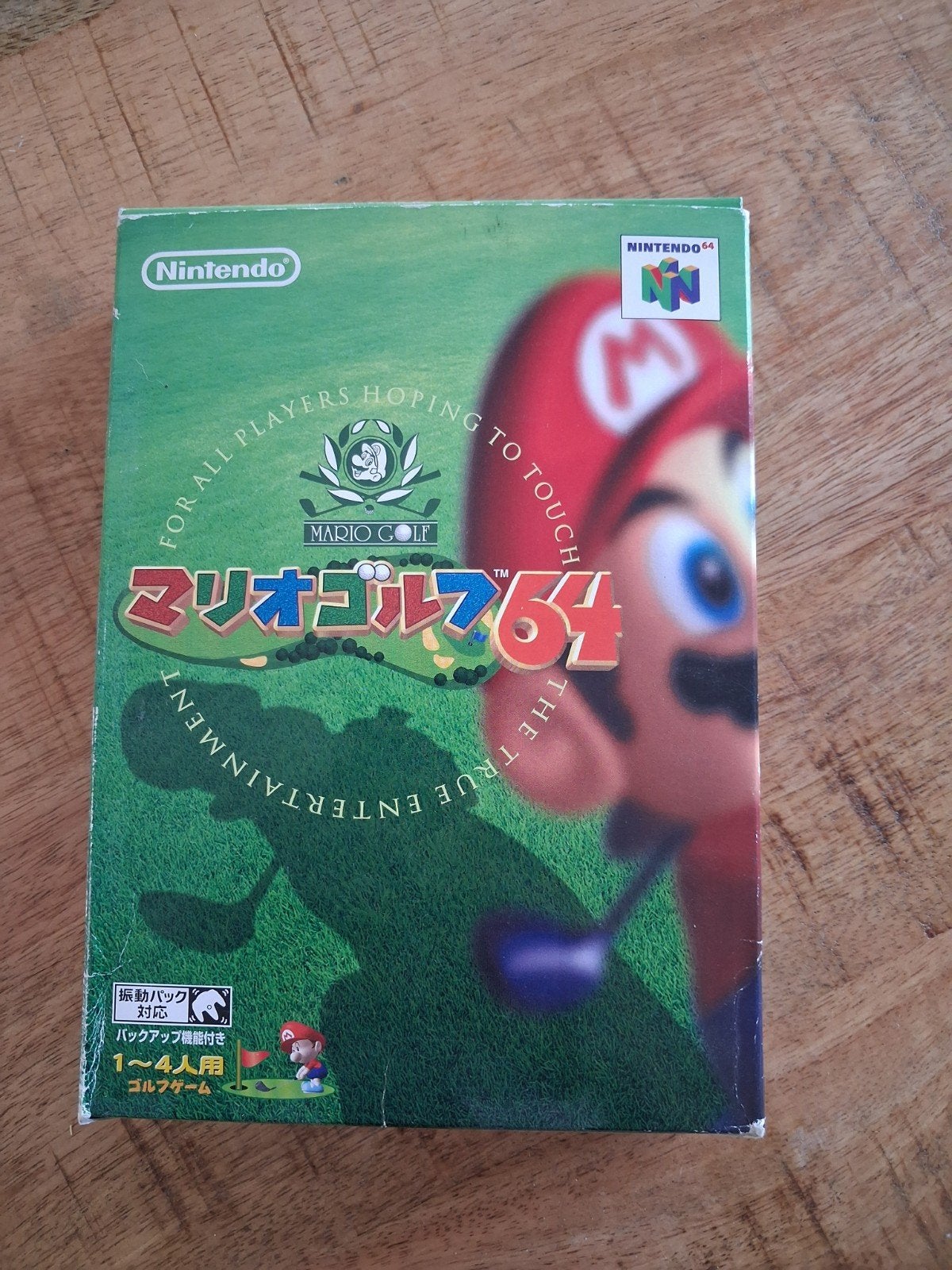 Mario golf 64 (Japan import), Spelcomputers en Games, Games | Nintendo 64, Ophalen of Verzenden, Zo goed als nieuw, Sport, 3 spelers of meer
