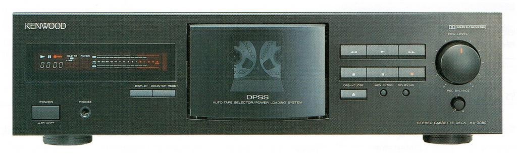 Kenwood KX-3080 Stereo Cassettedeck, Ophalen of Verzenden, Enkel, Kenwood, Tiptoetsen